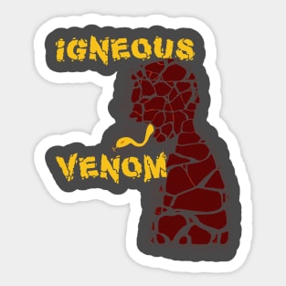 Magma Fire Sticker